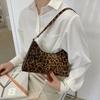 Summer New Shoulder Bags for Women High Quality Zebra Underarm Handbags PU Leather Leopard Armpit Purse Bag