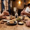 Anti-slip Strip Chopsticks Smooth Dining Chopsticks Easy Clean Metal  Chopsticks  Restaurant