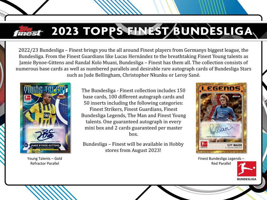 Topps Bundesliga Finest Bundesliga Hobby 2022-2023 Finest_Hobby