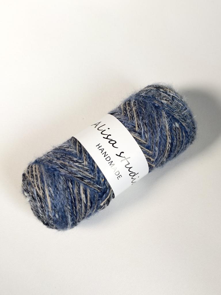 150g/roll Multi-color Spray Wool Yarn Feather Long Mink Wool Blended Yarn Handmade DIY Knitted Scarf Bag Weaving Thread