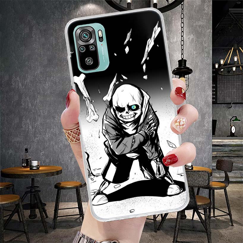 Undertale Papyrus Sans Doggo Soft Phone Case For Xiaomi Redmi Note 15 14 14S 13 12 Pro Plus 12S 11 11S 11E 10 10S 11T 5G Fundas