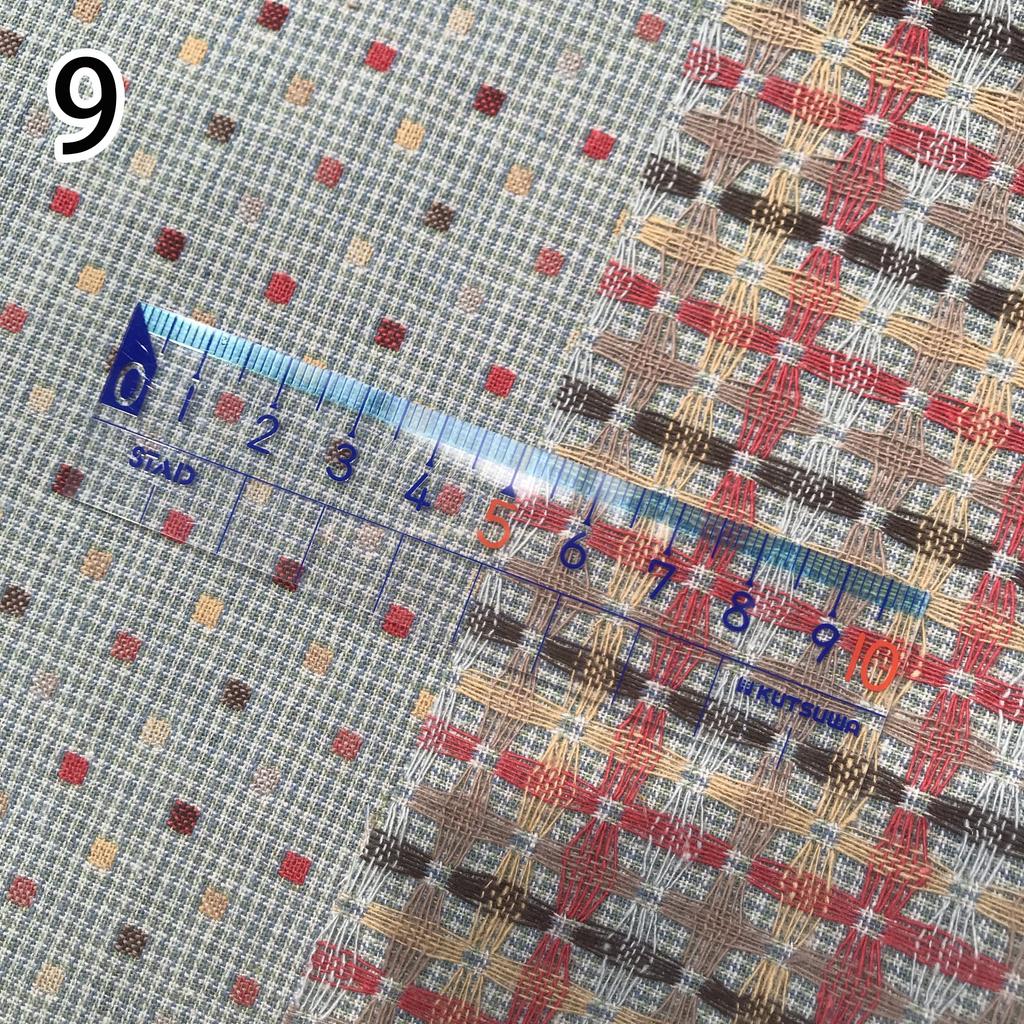 50*70cm Japanese Yarn Dyed Cotton Fabric for DIY Doll Basic Patchwork Purse Sewing Quilting Craft Yarn-dyed Cloth