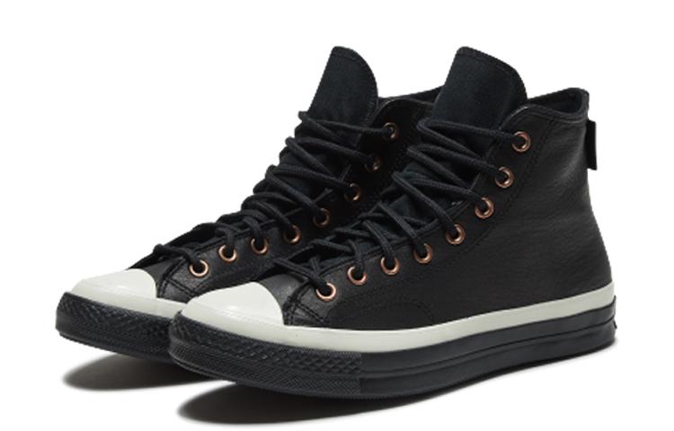 Converse Chuck 70 Hi 'Pelle Nera Bianca' 165923C