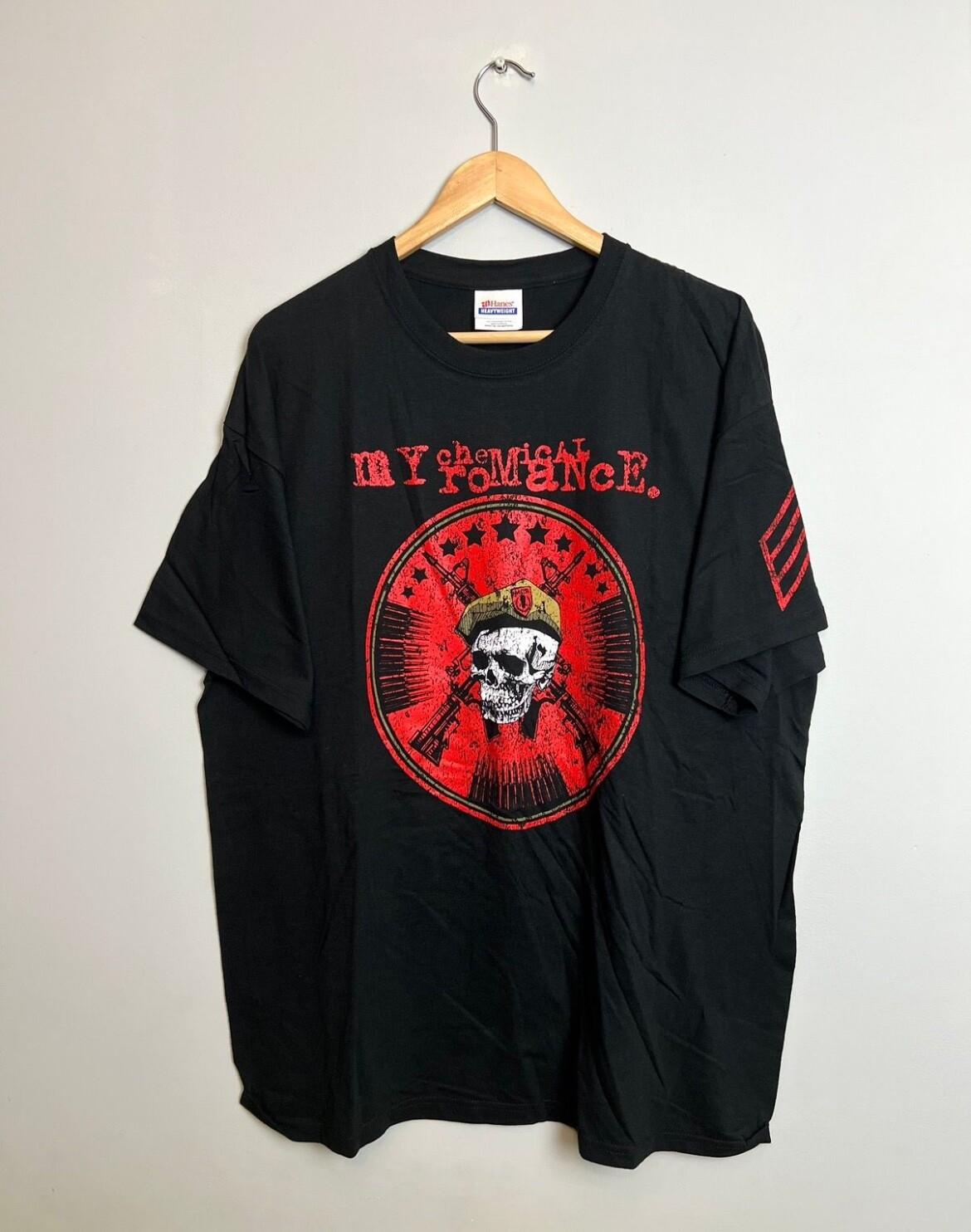 VINTAGE MY CHEMICAL ROMANCE BAND T SHIRT PROMO ALBUM RARE xl black Unisex T-Shirt S