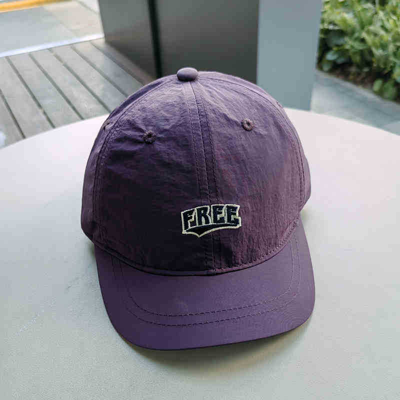 Short-brimmed Letter Baseball Cap Sports Casual Cap Boxing Training Comfortable Outdoor Sunshade Men and Women Universal Baseball Cap Cotton