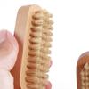 Wooden Cleaning Nail Brushes Manicure Pedicure Soft Remove Dust Nail Brushes File Care Tools With Hanging Rope Exfoliating