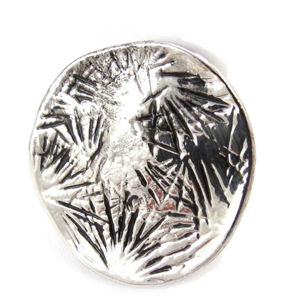 Les Trésors De Lily [J8729] - Silver 'Cléopatra' Designer Ring