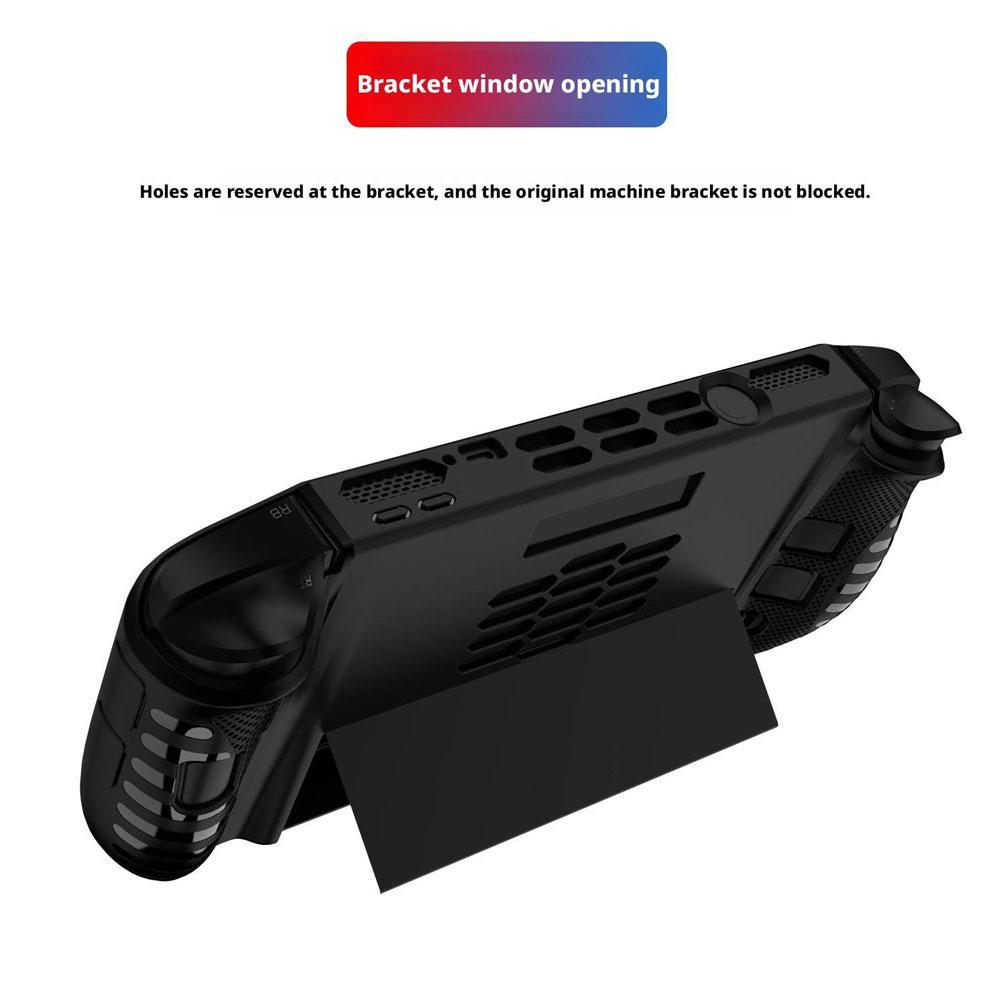 For Legion Go 2 TPU Soft Protective Case Anti-drop Shockproof Case Protector Cover With Stand Ergonomic Grip Console Accessories