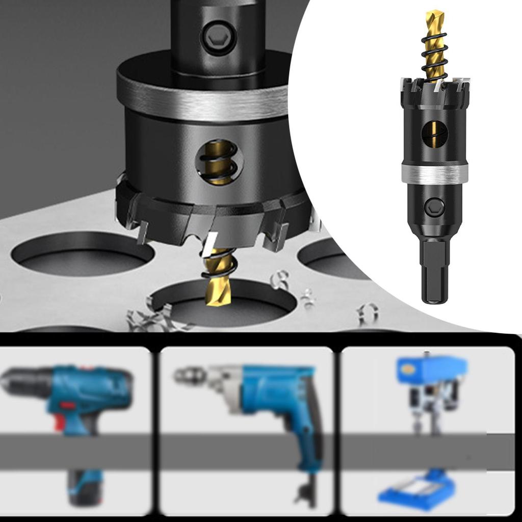 Professional Alloy Steel Hole Cutter Saw Drill Bit with Wrench for Hard Metal And Plastic