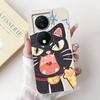 For Honor X7b Cute Panda Rabbit Cartoon Case HonorX7b X 7B 4G CLK-LX1 LX2 LX3 Camera Protective Soft Silicone Phone Cases