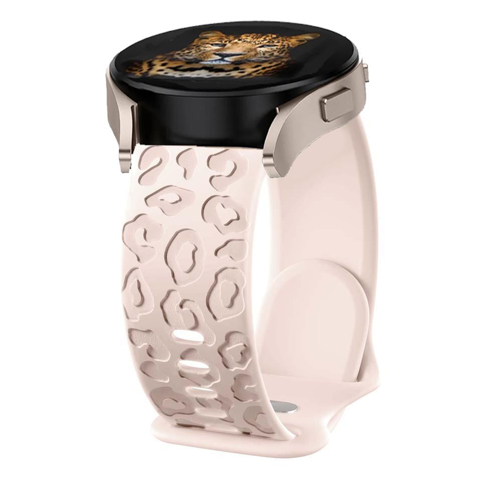 20mm Straps For Samsung Galaxy Watch 6/7/5/4/classic/5 pro 44mm 40mm Silicone Engraved correa Bracelet HUAWEI GT 2e 3 4 5 Band