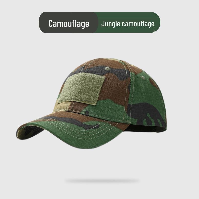 Мужская камуфляжная кепка-утка: Тактическая, дышащая сетка для активного отдыха и военных тренировок Adjustable