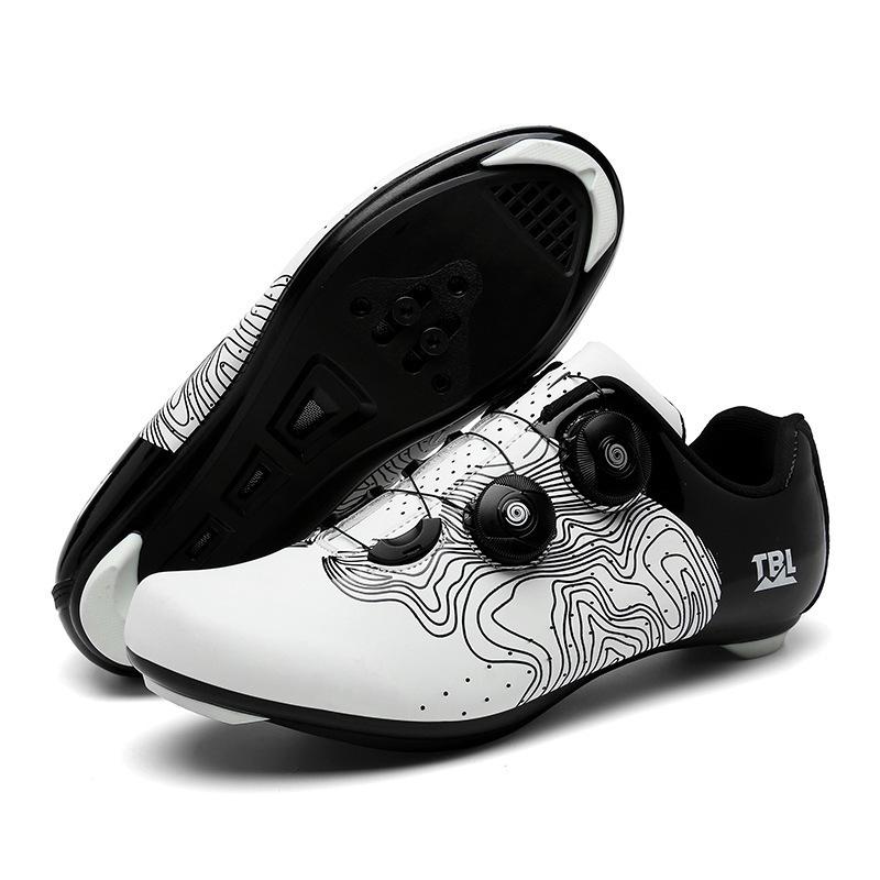 New Cycling Shoes Road Cycling Lock Shoes Outdoor Sports Cycling Shoes Hard-soled Cycling Shoes Casual Shoes
