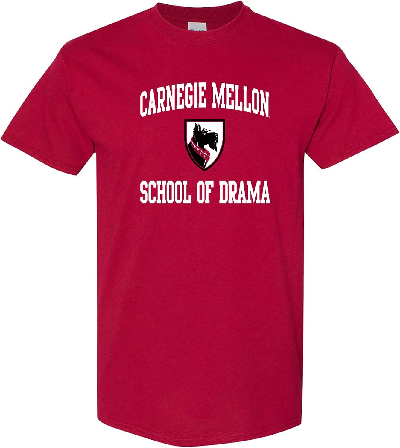 UGP Campus Apparel Carnegie Mellon University Tartans Arch Logo Department, Team Color T Shirt S разноцветный