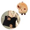 Adorable Capybara Toy Brooches Soft and Comfortable Pin Perfect for Craft Lovers