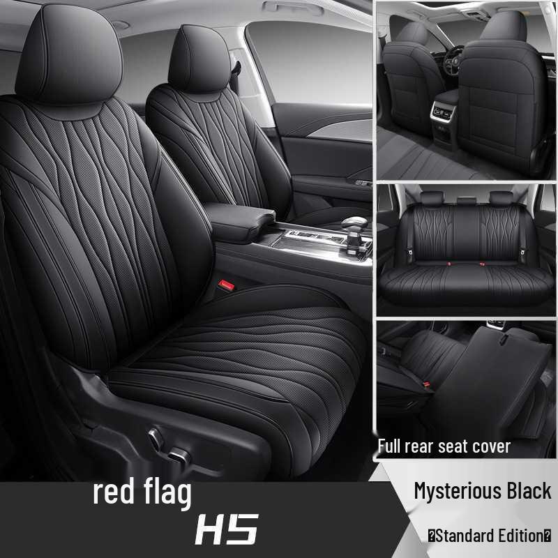 2024 Red Flag H5 Perforated Leather Seat Covers 1.5T/2.0T Full Coverage, Four Seasons.