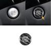 Real Hard Carbon Fiber Start Stop Button Cover Trim For Kia Stinger 2018-