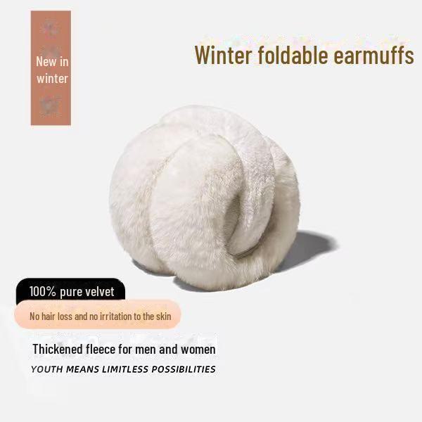Foldable Unisex Warm Earmuffs - Antifreeze Ear Warmers for Autumn & Winter