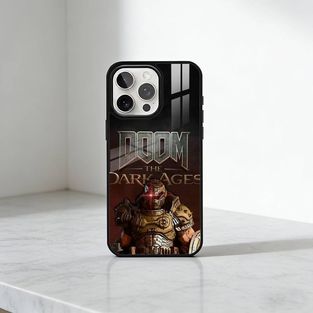 Game D-DOOM Printed  Phone Case For iPhone17,16,15,14,13 Plus,Pro Max Magnetic For Magsafe Wireless Charging