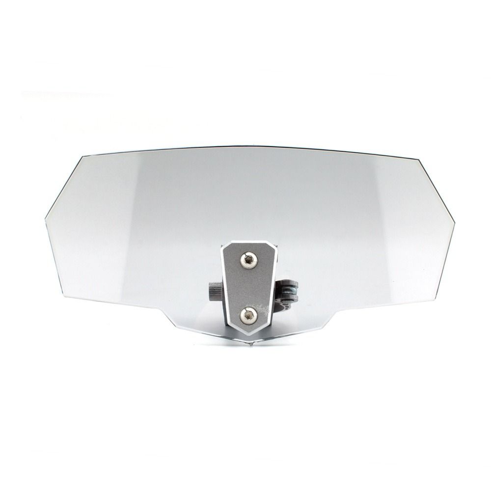 Clip On Moto Extension Windshield Heightened Motorcycle Wind Screen  Racing Bike