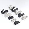 Black Stainless Steel Single Coat Hook for Cabinet, Door, Bathroom, and Kitchen