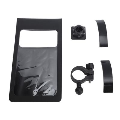 Bike Handlebar Phone Bag Fully Waterproof Sensitive Touch Lightweight Anti Shake 360 Degree