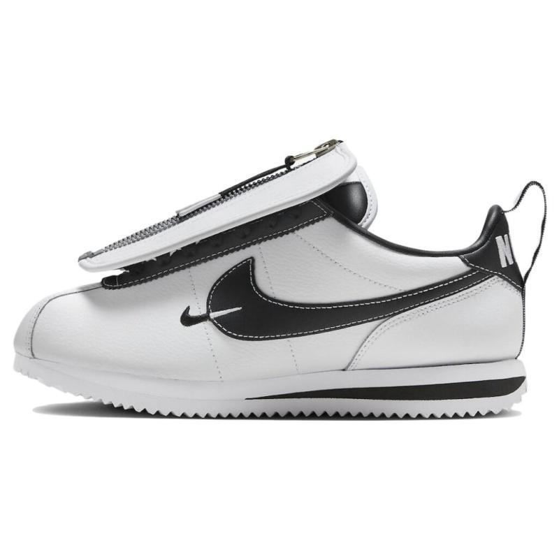 Nike Cortez Yin And Yang Shroud White Black Women's Sneakers FJ7870-101