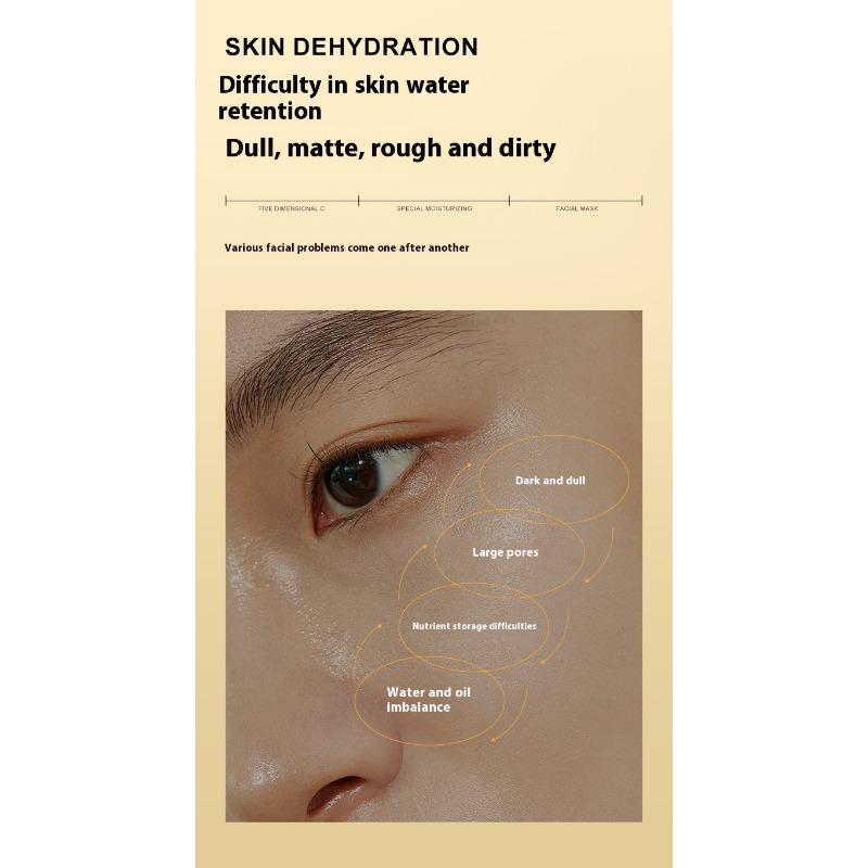 Feuchtigkeitsmaske Feuchtigkeitsspendend Aufhellend Hautton Feuchtigkeitsspendend