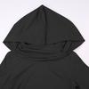 Hooded T-shirt Women's Slim Fit Long Sleeved Short Top