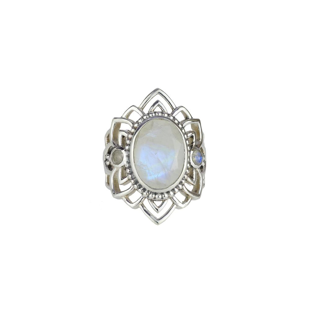 Citrine Gemstone Ring: 925 Sterling Silver, Vintage Style