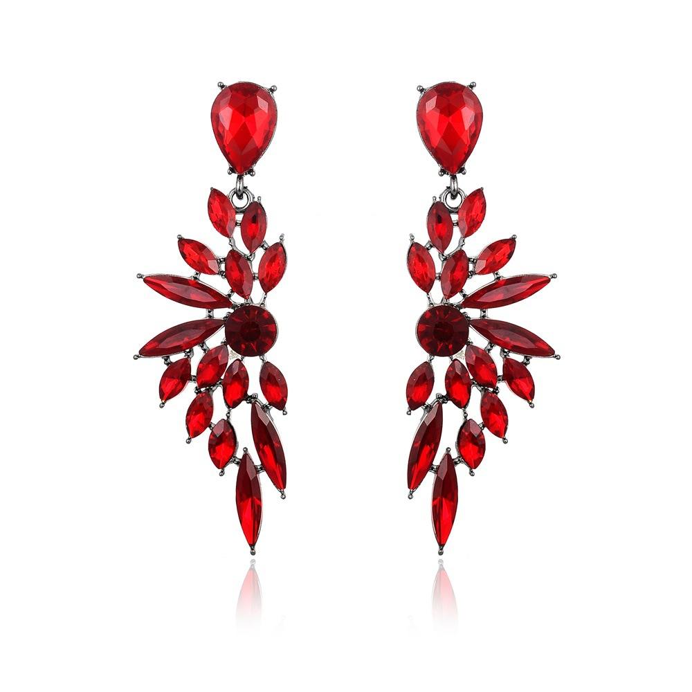 Trendy Earrings - Symmetrical Wing Design - Fashionable Women's Earrings