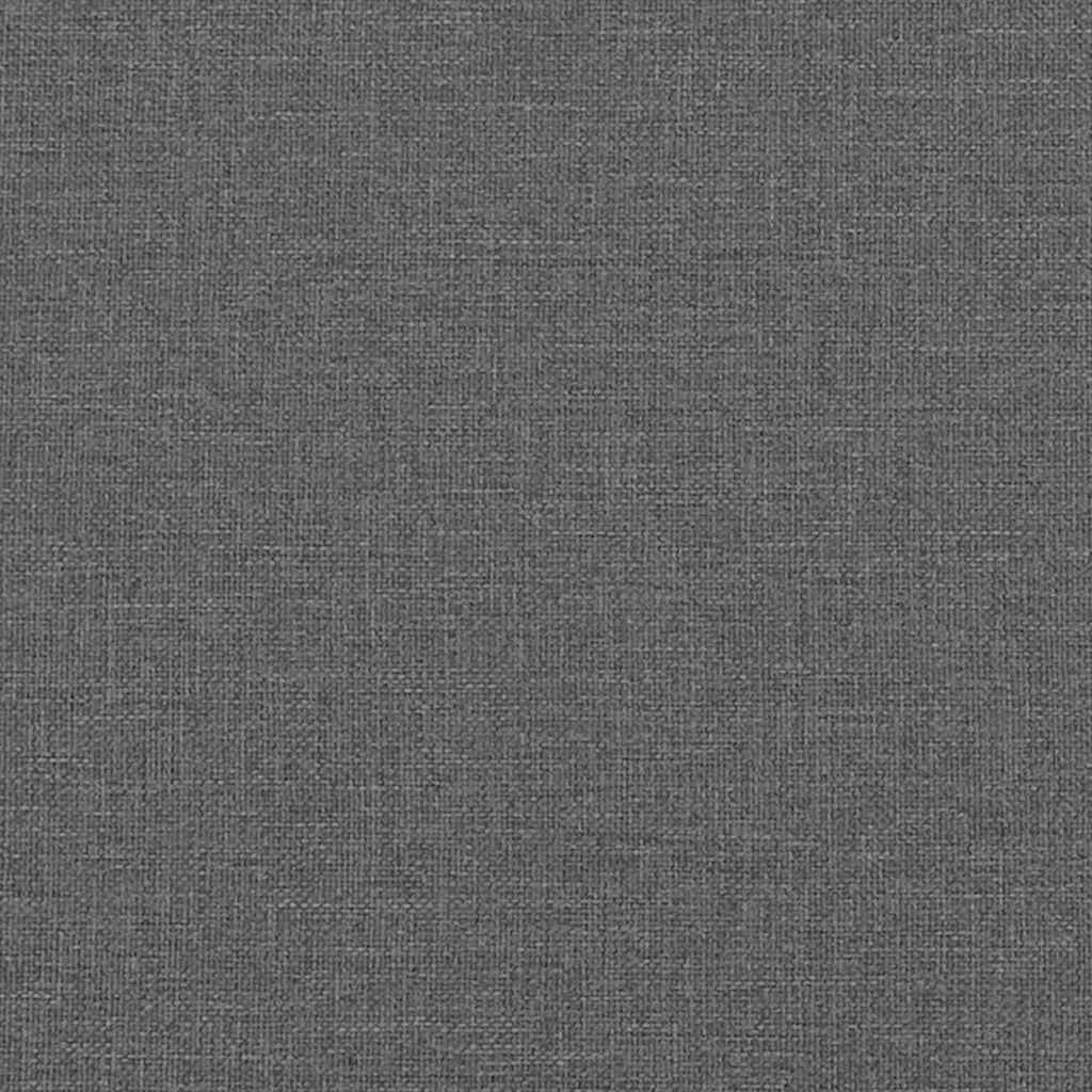 Back Cushion Dark Gray 140 x 19 x 50 cm Fabric