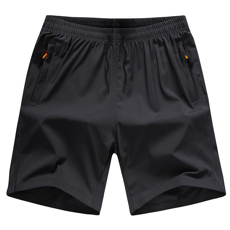 IJszijde Sneldrogende Korte Broek Ademend Heren Zomer Buitenkleding Dunne Losse Pasvorm Basketbal Sport Hardlopen Casual Vijfkwartbroek