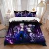 Set Biancheria da Letto Joker & Harley Quinn Copripiumino Regalo per Camera da Letto, Include 1 Copripiumino e 2 Federe, Senza ImbottituraB431