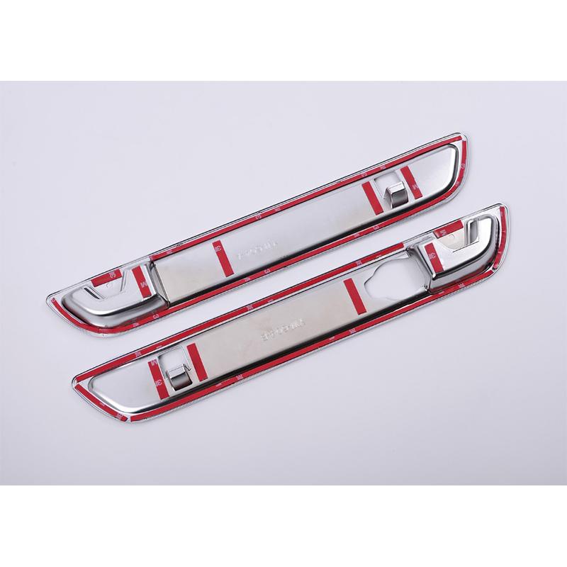 ABS Chrome Trunk Hook Decorative Cover Trim 3D Stickers Accessories For Mercedes Benz GLC Class X253 200 260 300