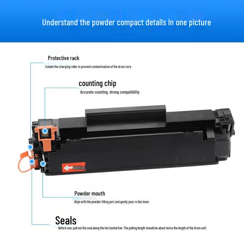Jingmian CRG925/CE285A Compatible Toner Cartridge