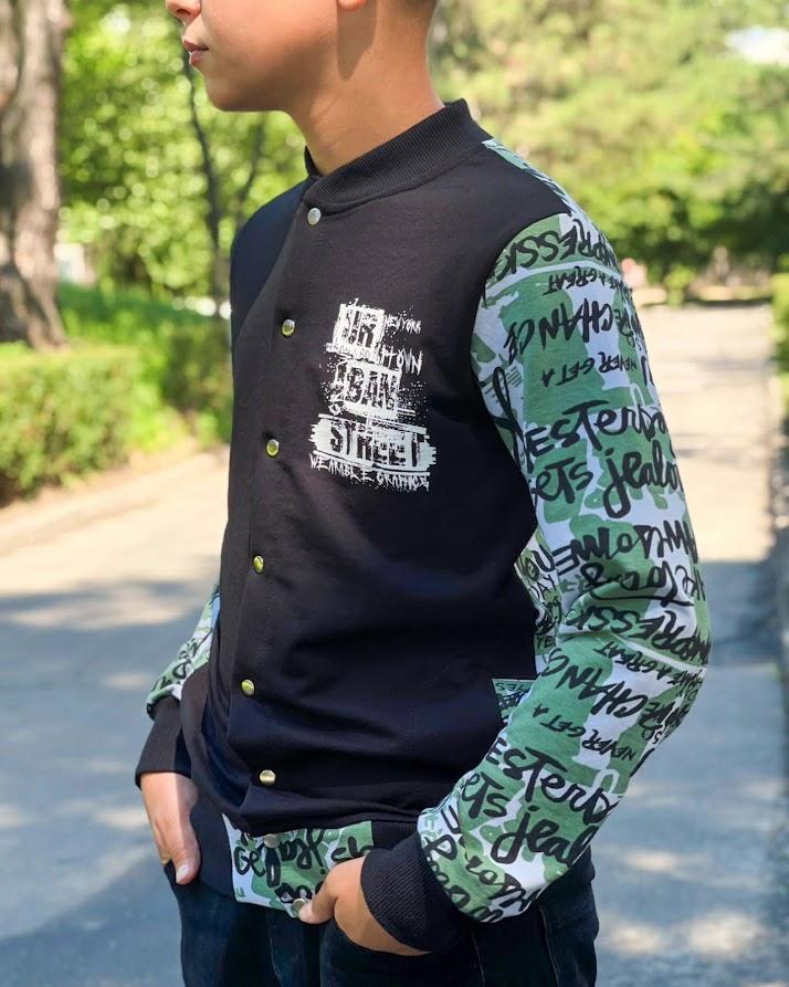 Guttebomberjakke – Lett stretchstoff og glidelås, Alle årstider, 6029-055-33-4 HC