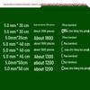 Bamboo Skewers: 5.0 X 30/35/40/45/50cm for BBQ, Meat, Flagpole, Tornado Potato, Flower & More
