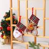 Hanging Christmas Stocking Santa Gift Bag Candy Bag Christmas Gift Sock  Navidad