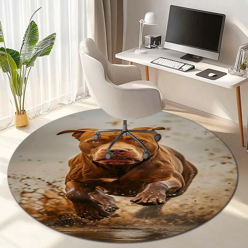 Wilderness Cabin Serenity Round Rug Home Soft Decorative Anti Slip Yoga Table And Chair Mat Carpet Outdoor Floor Mat Carpet S7