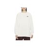 Nike Logo Print Loose Fit Crew Neck Long Sleeve Drop Shoulder T-Shirt Women Tops Beige HJ0838-133