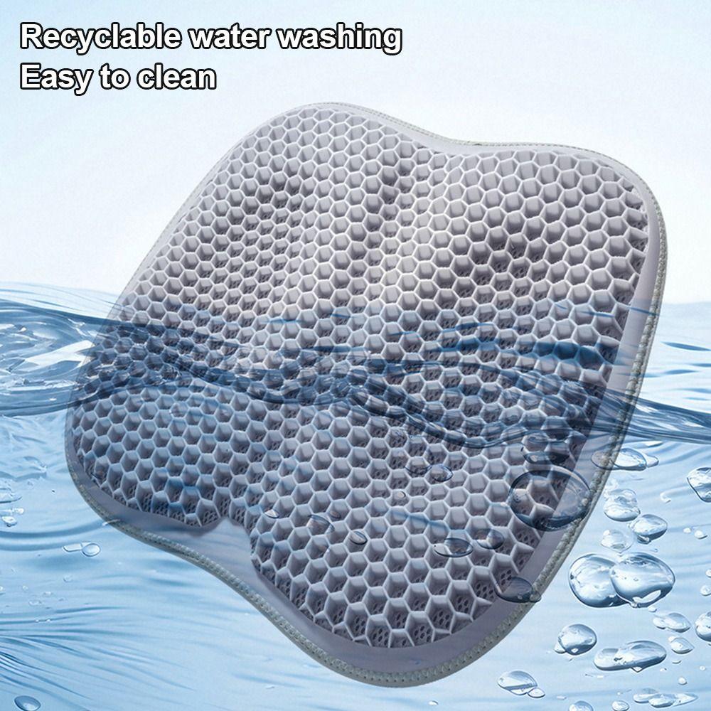 Breathable Gel Seat Cushion for Car Seat Summer Car Seat Cushion Pad Car Back Support  Home Use