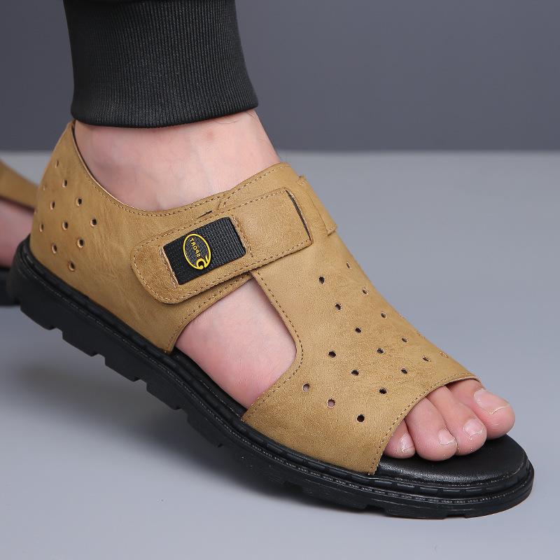 Men's Summer 2025 Non-Slip Casual Sandals - Breathable & Trendy Vietnam Shoes