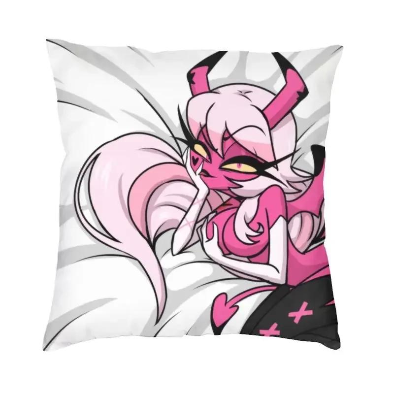 Modern Hazbin Alastor Buddy Sofa Cushion Cover Soft Cartoon Anime Pillow Case Home Decorative Pillowcase