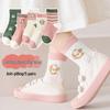 Children's Cartoon Mid-Calf Socks - Multiple Styles, For Boys, Girls, and Babies, Perfect for Autumn/Winter Sports and Students