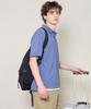 BASIC HOUSE Uni Semi-Overfit Pique Polo Shirt Dark Blue Lyts3104