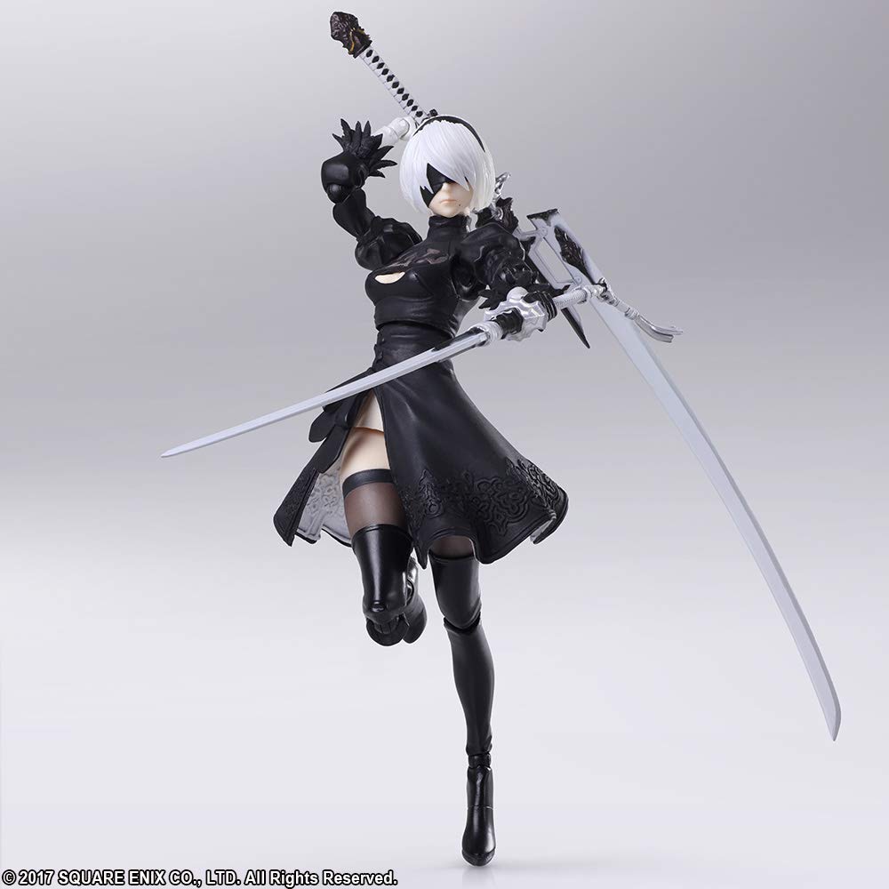 Automata Bring Arts YoRHa Type B Version PVC Painted Action Figure NieR No.2 2.0