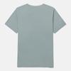 DESCENTE Tough Wording Short Sleeve T-Shirt Denim Blue Sr123Uts13 (B Type)