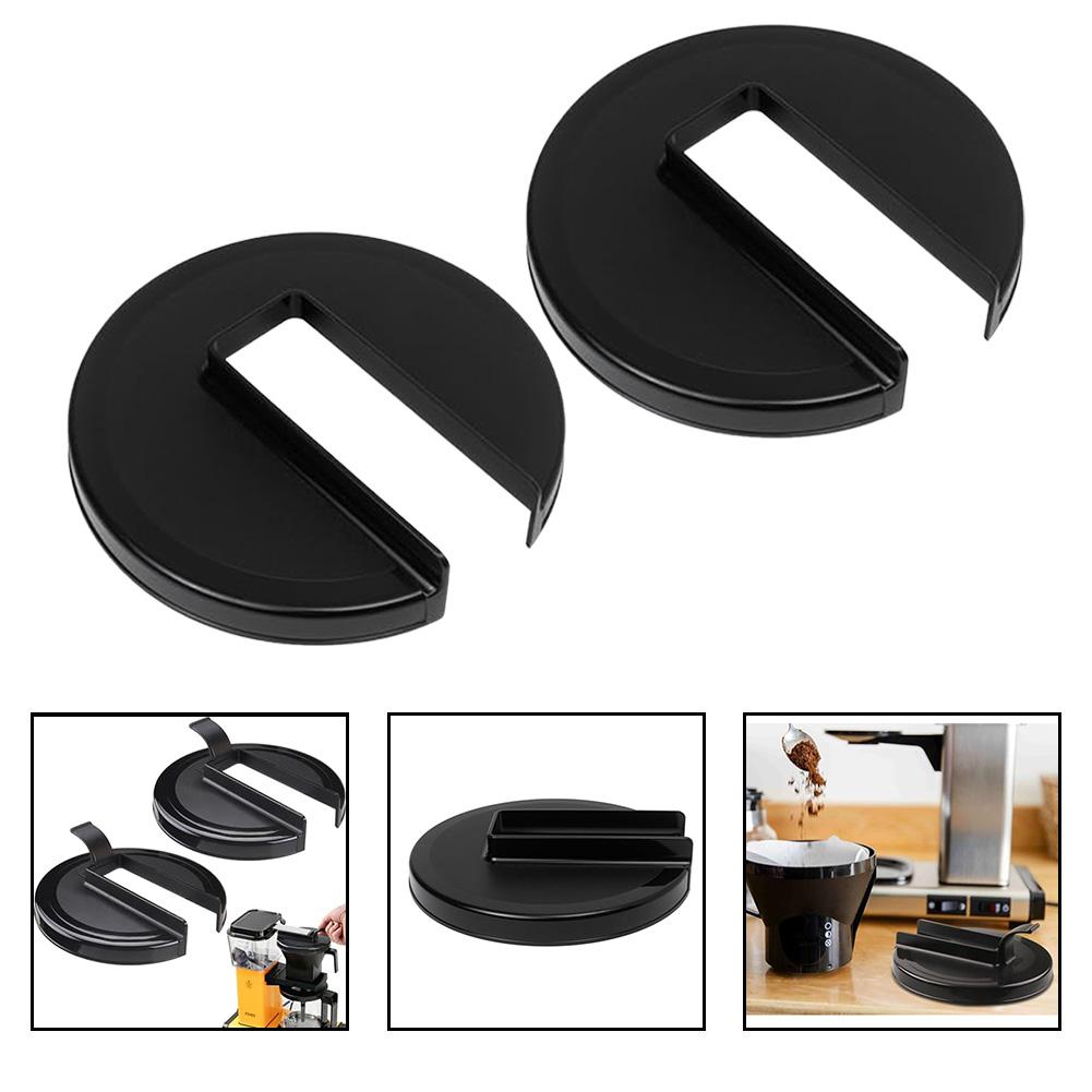 Ensemble de couvercles pour panier à café compatible avec les modèles Moccamaster 1,0 L et 1,25 L Conçu pour la sécurité pendant l'infusion
