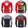 Stylish And Comfortable Men T-shirt Long Sleeve Super Hero Compression Sport 3d Fitness Cycling Shirt